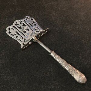 Christofle Albi Silver Plated Asparagus Cake Openwork Server